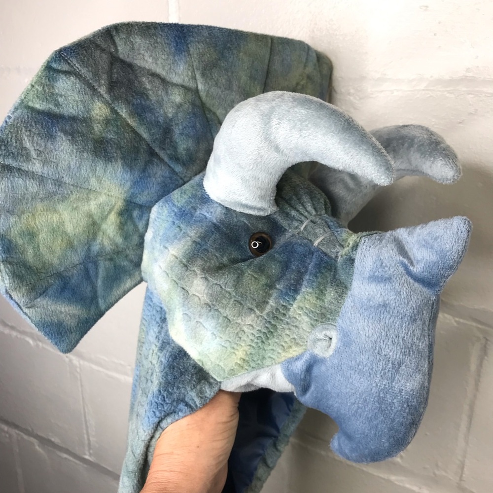 Triceratops Dinosaur 5T Costume Boys Girls Dinosaur Jumpsuit Halloween
